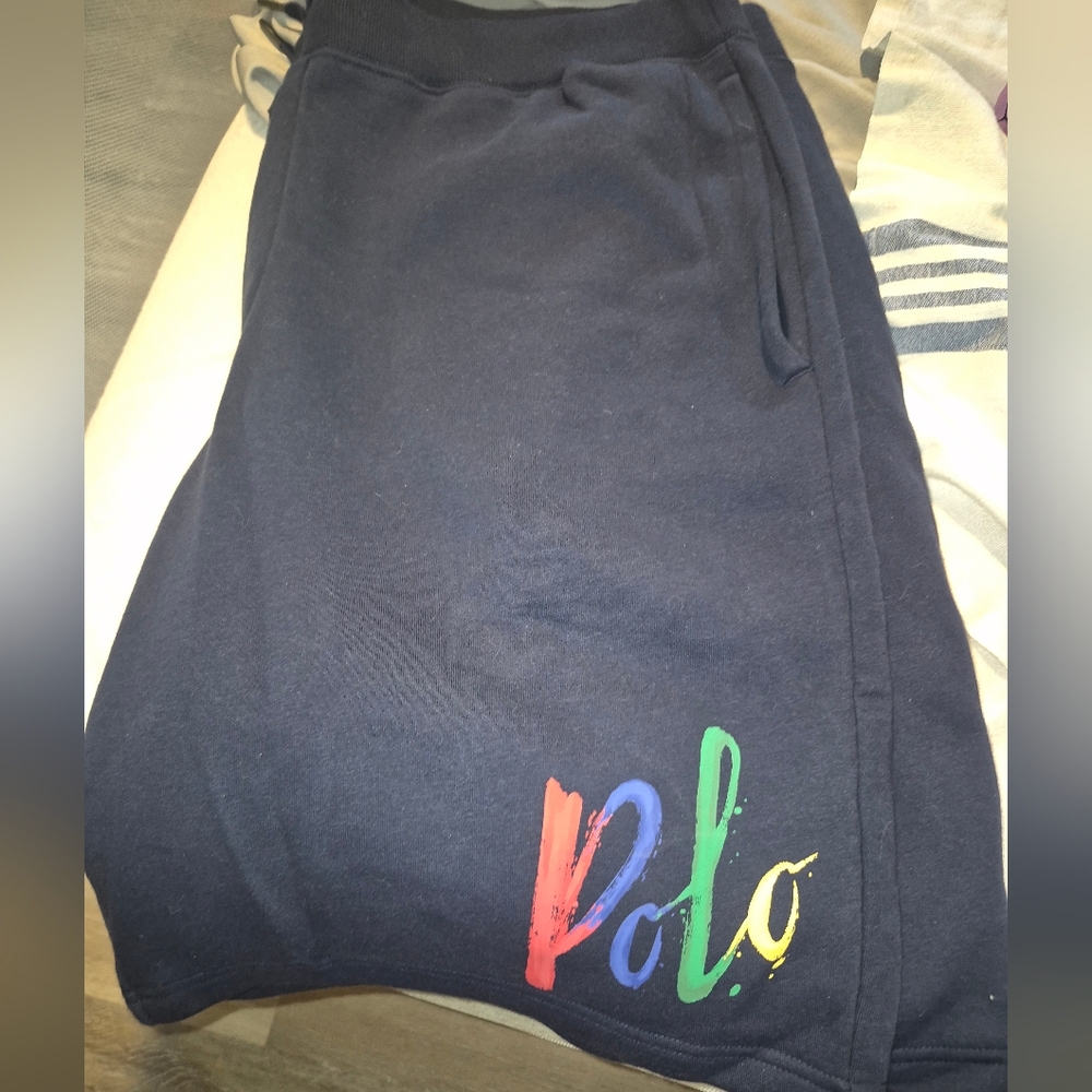 Polo by Ralph Lauren  Navy Sweat Shorts